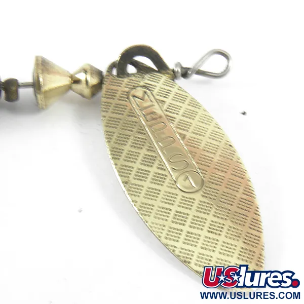 Mepps Aglia Long 1 Mino Spinner, Gold, 6g, Weidenblatt, #3622