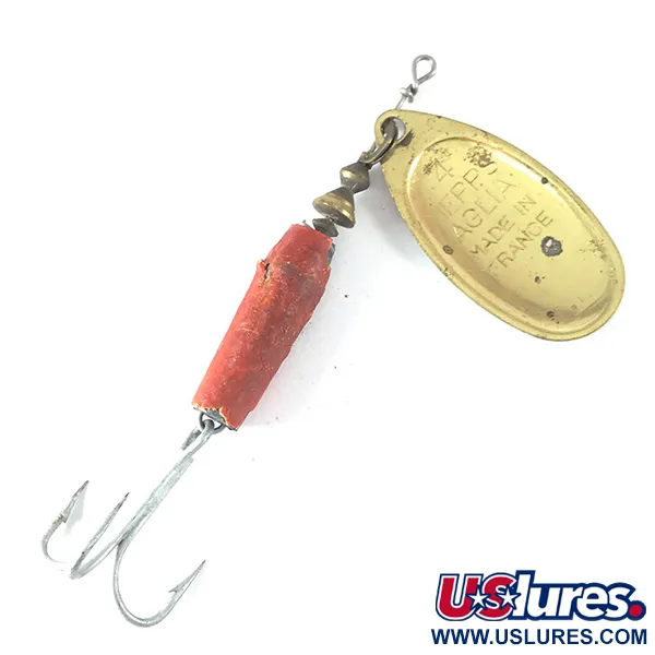 Mepps Flying C Spinner, Gold, 17g, Aglia-Blatt, #3631