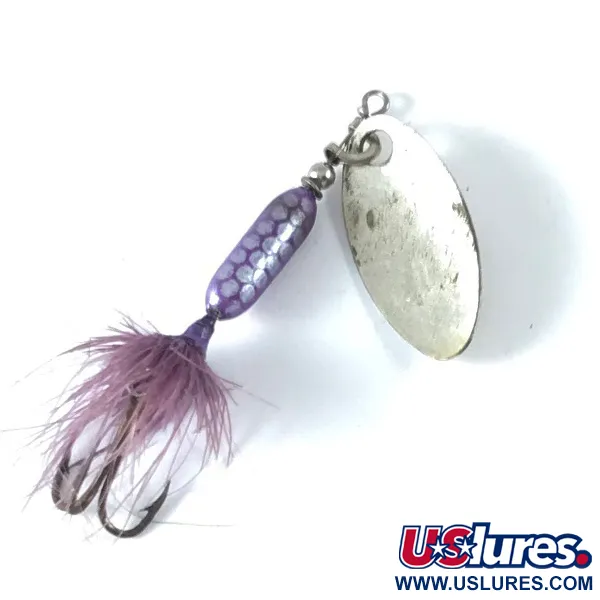 Worden’s Original Rooster Tail Spinner, Silber/Lila, 2.6g, #3654