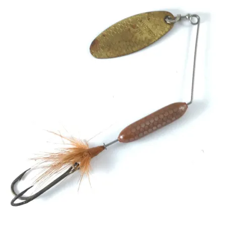 Yakima Bait Worden’s Original Rooster Tail Spinner, Messing/Braun, 8g, #3659
