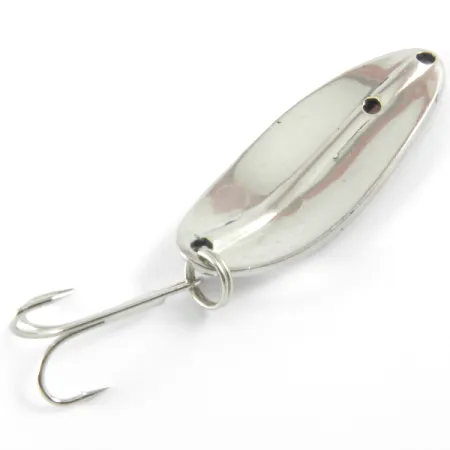 TODDCO Main liner Blinker, Nickel / Rot, 11g, Split-Finish, #3684