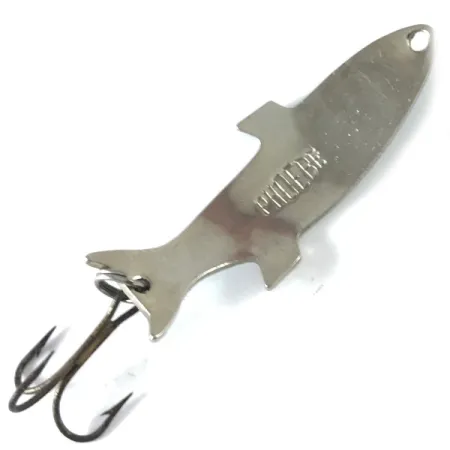 Acme Phoebe Blinker, Nickel / Blau, 5,5g, Schuppenprägung, #3687