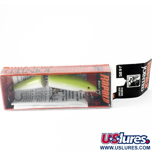 Rapala Jointed J-9SFC Wobbler, SFC, 6g, Balsaholz, #3700