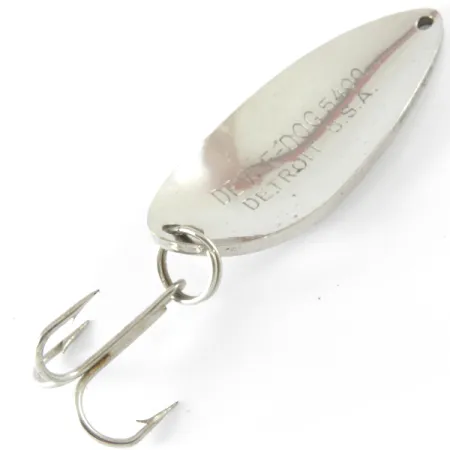 Dardevle Devle Dog 5400 Blinker, Nickel, 18g, Detroit-Prägung, #3710