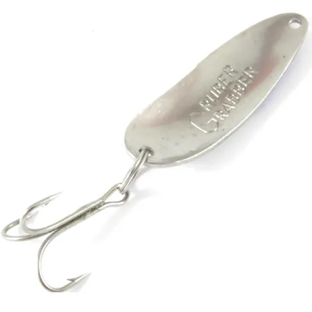 Weaver Lure Ruber Grabber Blinker, Nickel/Blau, 7g, Holo-Dekor, #3729