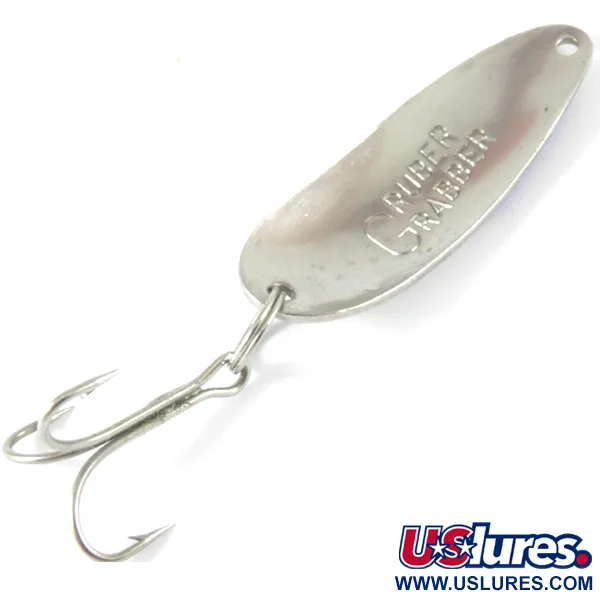 Weaver Lure Ruber Grabber Blinker, Nickel/Blau, 7g, Holo-Dekor, #3729