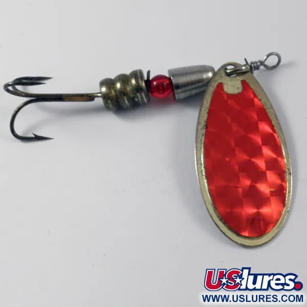 Shakespeare Jet Spinner, Gold / Rot, 12g, Messingblatt, #3745