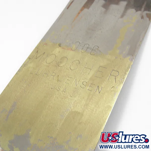 Luhr Jensen Moocher Flasher, Nickel / Messing, 21g, Trolling, #3748