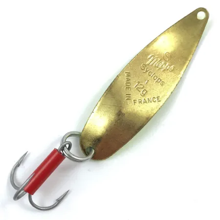 Mepps Syclops 1 Blinker, Chartreuse / Gold, 12g, S-Form, #3761