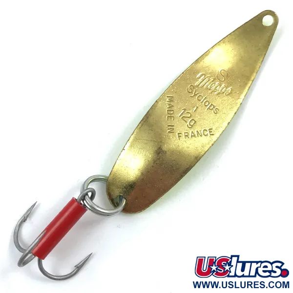 Mepps Syclops 1 Blinker, Chartreuse / Gold, 12g, S-Form, #3761