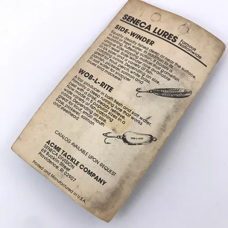 Seneca Little Cleo (Hula Girl) Blinker, Nickel / Orange, 10g, #3768