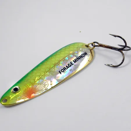 Northland Forage Minnow Blinker, Rainbow Green / Gold, 21g, Schuppen, #3772
