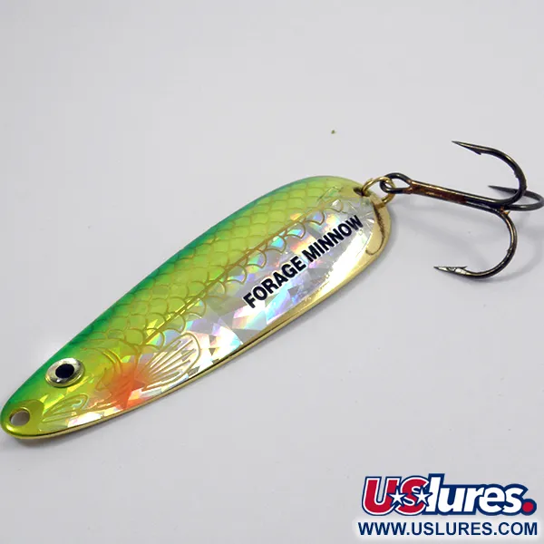 Northland Forage Minnow Blinker, Rainbow Green / Gold, 21g, Schuppen, #3772
