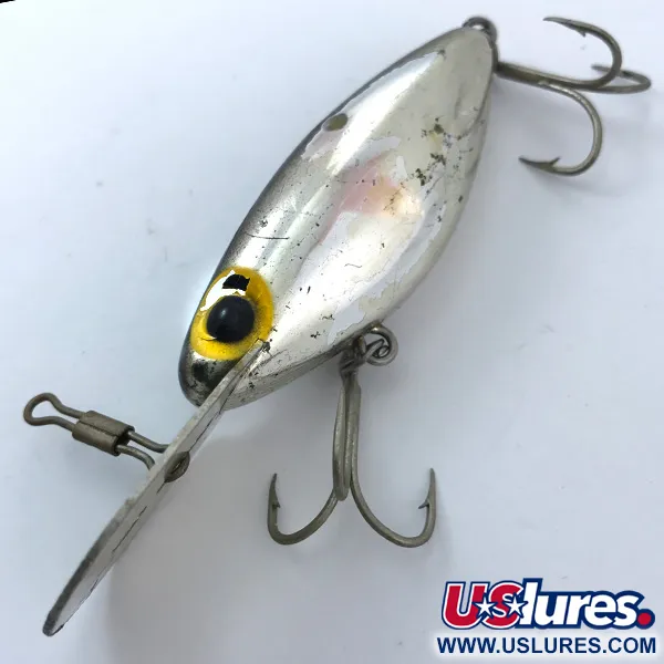 Storm Hot'N'Tot Thin Fin Wobbler, Silber / Schwarz, 12g, #3796