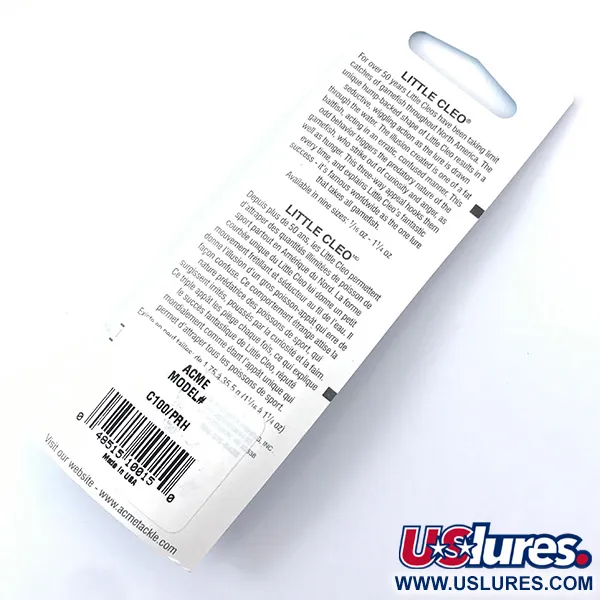 Acme Little Cleo Blinker, White Pearl / Red, 9.4g, Weitwurf, #3800