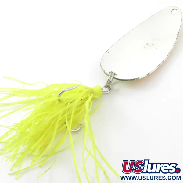 Red Eye Lures RED EYE Blinker, Gelb/Orange/Weiß, 10.5g, Skirt, #3812