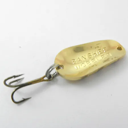 Lucky Strike Banshee wobbler Blinker, Gold / Schwarz, 7g, Klassik, #3814