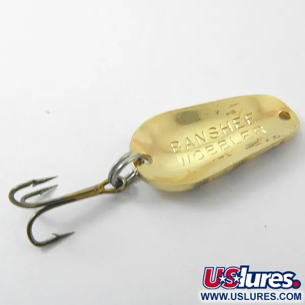 Lucky Strike Banshee wobbler Blinker, Gold / Schwarz, 7g, Klassik, #3814