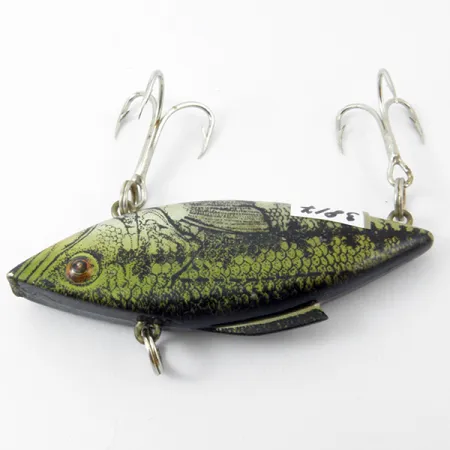 Bill Lewis Rat-L-Trap Lipless Crankbait, Green Bass, 12g, Sinkend, #3817