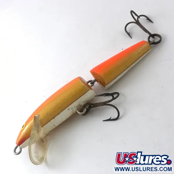 RAPALA Rapala Jointed J-9 Wobbler, Orange, 6g, Geteilt, #3837