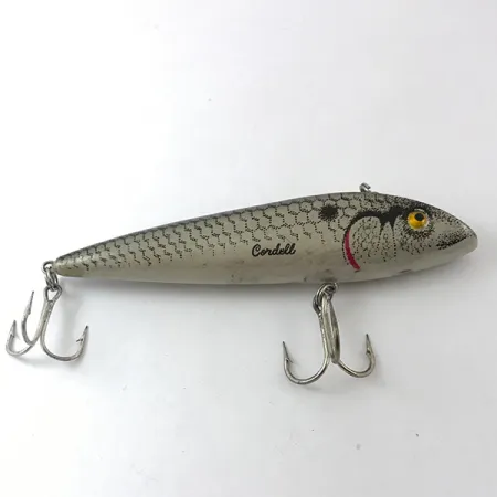 Cotton Cordell Ratt'l Spot Minnow Sinkköder, Perlgrau, 19g, #3841