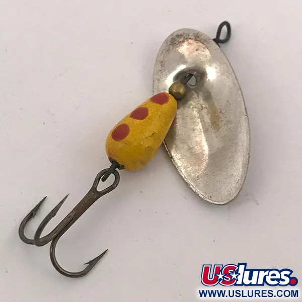 Panther Martin 4 Spinner, Nickel / Gelb, 4g, In-Line-Blatt, #3882