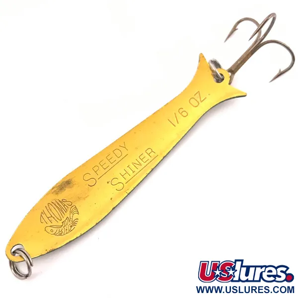 Thomas Speedy Shiner Schlepplöffel, Frog, 5g, Vergoldet, #3891