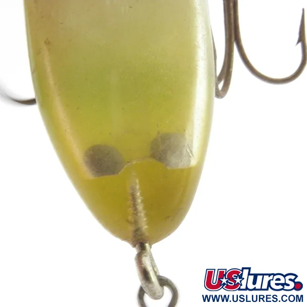 Mercoy Tackle Mercury Minnow Wobbler, Gelb / Grün, 19g, Vintage, #3895