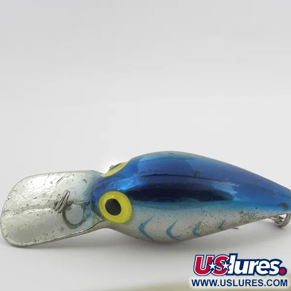 Storm Wiggle Wart Crankbait, Hellblau-Silber, 11g, Vintage, #3897