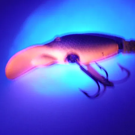 Eppinger Sparkle Tail Wobbler, Schwarz-Orange UV, 6,5g, Glitzer, #3898