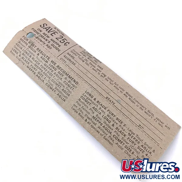 Mepps Aglia 0 Spinner, Rot / Weiß / Silber, 2,5g, Konus-Rotation, #3924