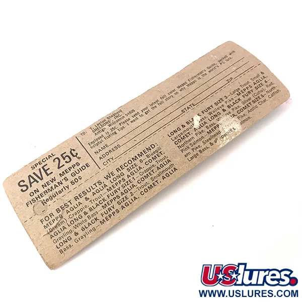 Mepps Aglia 0 Spinner, Silber, 2.5g, Eichhörnchenhaar, #3926