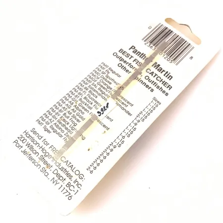 Panther Martin 4 Spinner, Gold / Rot, 4g, In-Line-Blatt, #3928