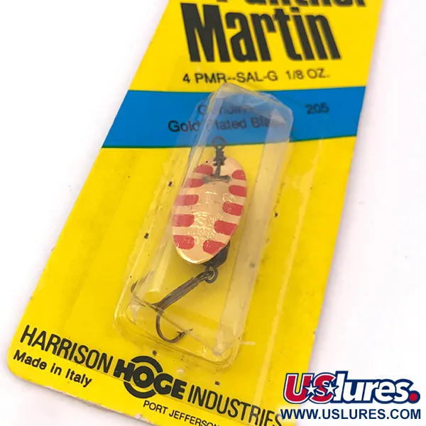 Panther Martin 4 Spinner, Gold / Rot, 4g, In-Line-Blatt, #3928