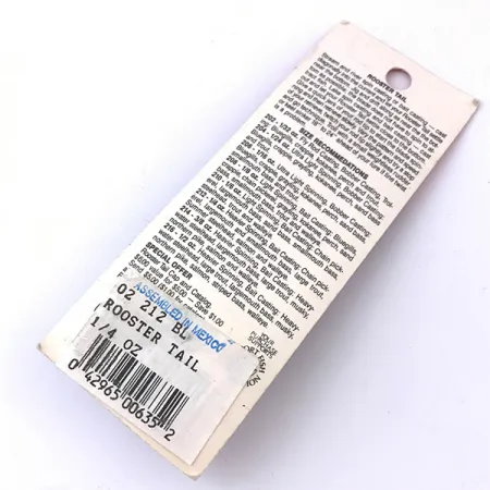 Yakima Bait Worden’s Original Rooster Tail Spinner, Silber, 7g, #3933