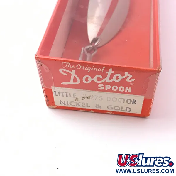 Little Doctor 275 Blinker, Nickel / Gold, 28g, Wendeköder, #3935