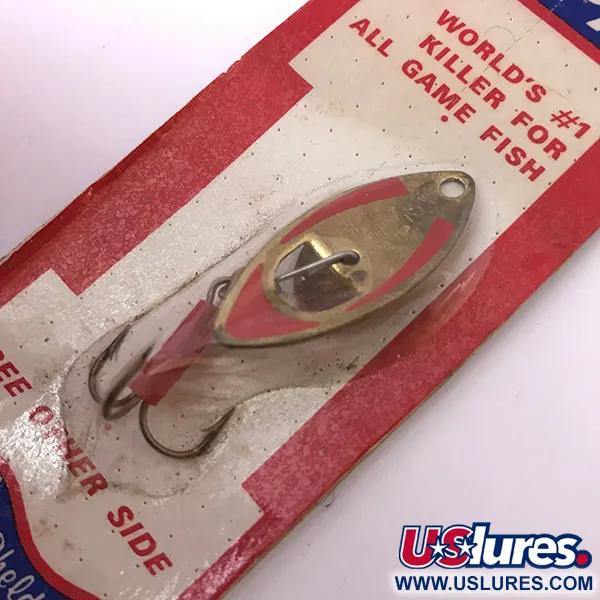 Mepps Kriss 2 Spinner, Gold / Rot, 5g, Klassisches Design, #3937