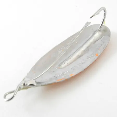 Johnson Weedless Silver Minnow Krautblinker, Orange, 6g, Versilbert, #3951