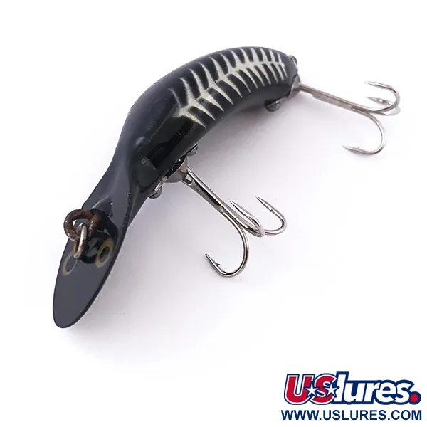 Heddon Tadpolly Tieflaufwobbler, Schwarz, 10g, Tauchtiefe 4m, #3963