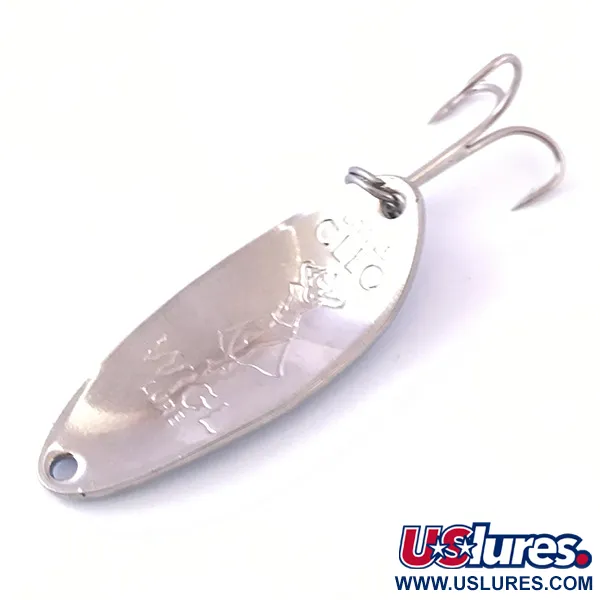 Seneca Little Cleo (Hula Girl) Blinker, Blue/Nickel, 10g, Vintage, #3976