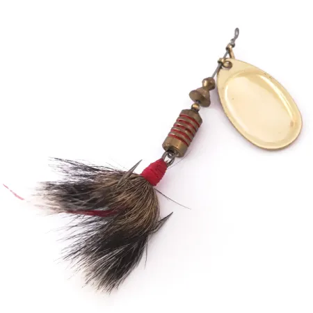 Mepps Aglia 3 Spinner, Messing, 7,3g, Eichhörnchenhaar, #3979