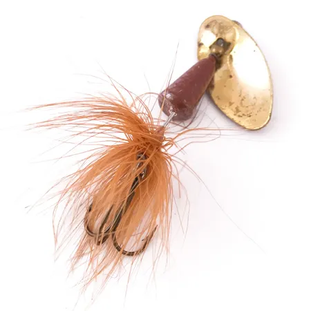 Yakima Bait Vibric Rooster Tail Spinner, Gold / Brown, 7g, Offset-Körper, #3990