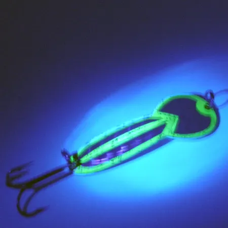 Glen Evans Loco 3 UV Blinker, Nickel/Gelb/Holo, 17g, UV-aktiv, #4000