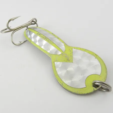 Glen Evans Loco 3 UV Blinker, Nickel/Gelb/Holo, 17g, UV-aktiv, #4000