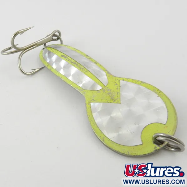 Glen Evans Loco 3 UV Blinker, Nickel/Gelb/Holo, 17g, UV-aktiv, #4000