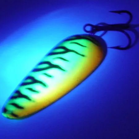 Boss Lures Boss Spoon Blinker, Fire Tiger, 19g, UV-aktiv, #4006