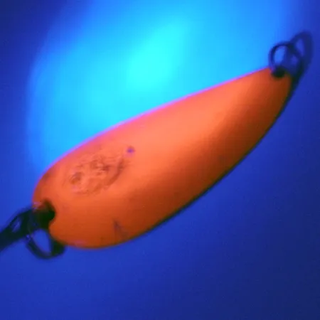 Dardevle Dardevlet Blinker, Orange-Rot/Nickel, 21g, UV-aktiv, #4010