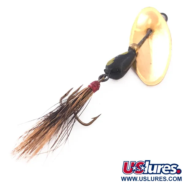Panther Martin 2 Spinner, Gold/Schwarz-Gelb, 2g, Blatt auf Achse, #4018