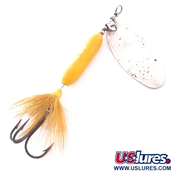 Worden’s Original Rooster Tail 4 Spinner, Silber, 8g, Feder-Hackle, #4037