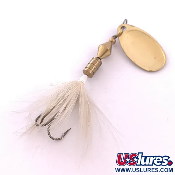 Yakima Bait Sonic Rooster Tail Spinner, Gold, 4.5g, Federhechel, #4039